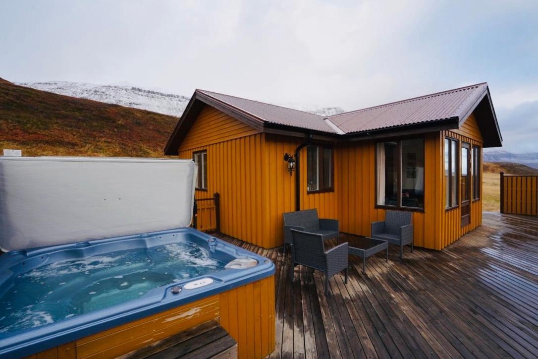 Langahlid Cottages & Hot Tubs Seyðisfjörður Exteriér fotografie